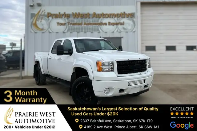 2012 GMC Sierra 2500HD SLT Crew Cab 6.6L V8 Diesel |Reverse Came