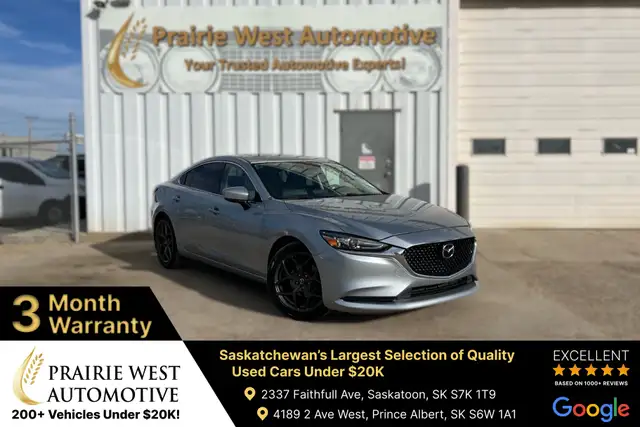 2018 Mazda Mazda6 GS-L | Power Tailgate | Heated Seats
