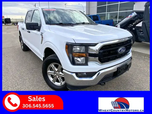 2023 Ford F150 Crew XLT FX4 4x4 | Factory Command Start Navigati
