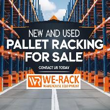 NEW and USED Pallet Racking Warehouse Storage Rack Shelving