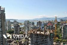 Tate Downtown 1 BR APT Rental 3302-1283 Howe St Vancouver: VADA