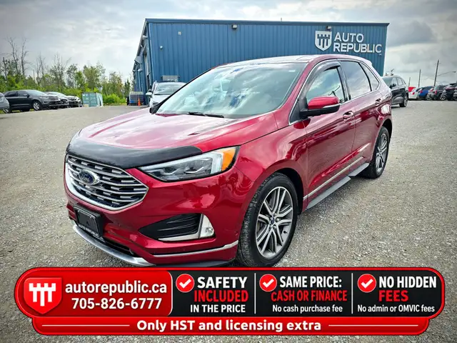 2019 Ford Edge Titanium AWD Certified Loaded No Accidents