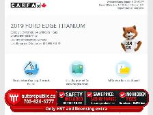 2019 Ford Edge Titanium AWD Certified Loaded No Accidents - Photo 6