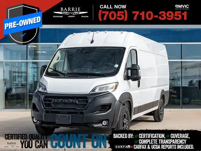 2025 Ram ProMaster Cargo Van SLT