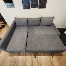 Used (Good Condition) Grey IKEA  sofa bed   FREE DELIVERY - Photo 5