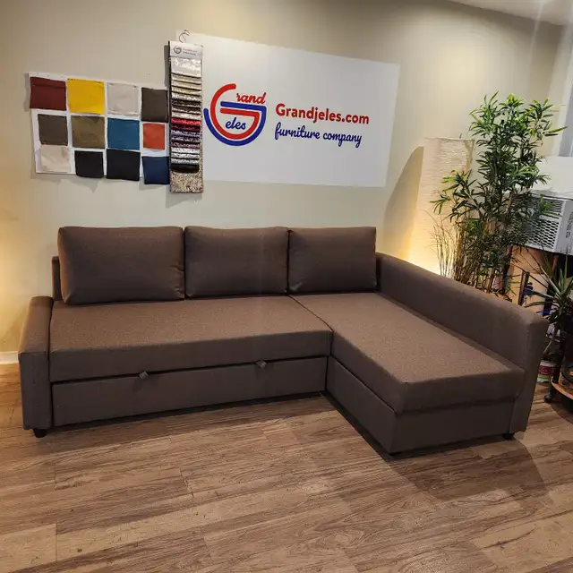 Used (Good Condition)  IKEA sectional sofa bed    FREE DELIVERY