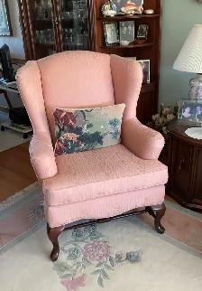 Twin Wing-back Chairs
