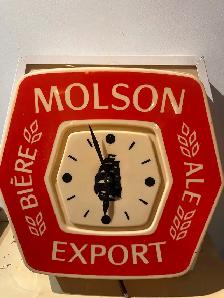Horloge Molson Export électrique - Photo 2