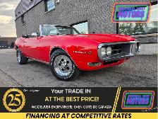 1968 Pontiac Firebird 350ci / CONVERTIBLE Cragar Wheels