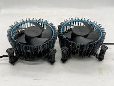 Lot of 2 x OEM Intel Stock CPU Cooler LGA 1700 12th 13th 14th Ge