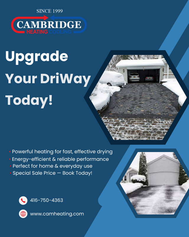 Heated Driveway Installation