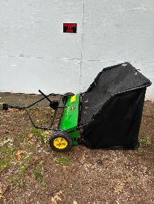John Deer leaf sweeper