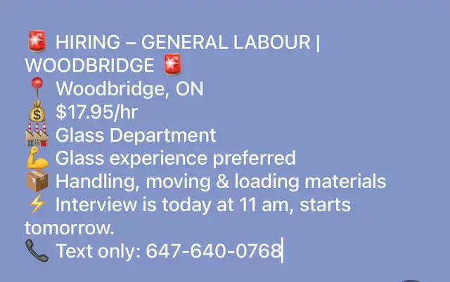 General Labour