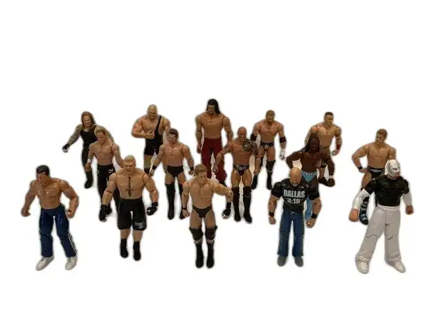 WWE Ruthless Aggression Action Figures Lot of 15 - Great Deal!