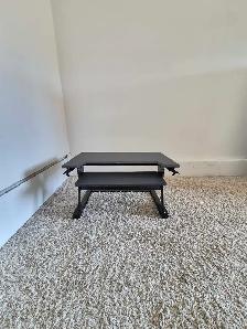 DELIVERY AVAILABLE Ergotron Workfit-T Standing Desk Workstation - Photo 8