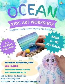 Ocean-Themed Kids Craft Workshop