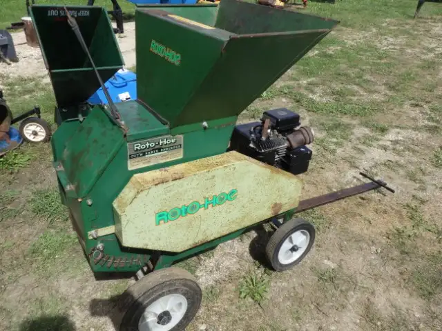Roto-Hoe shredder