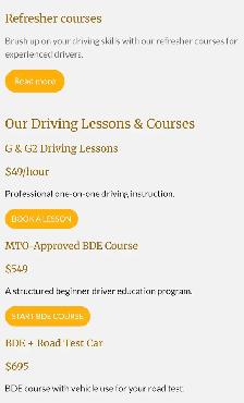 Driving Lessons and Road Test G, G2 - Photo 5