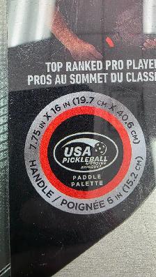 Franklin Pro Player Series Aluminum Pickleball Paddle - NEW - Photo 2