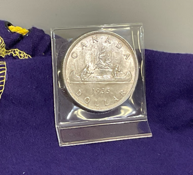 1935 Silver Canadian Dollar