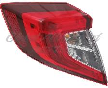 Honda Civic Sedan 2016-2021 Tail Lights Left and Right - Photo 2