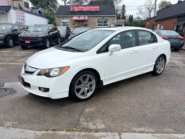 2009 Acura CSX Tech Pkg FWD 2.0L One Owner Carfax Clean Low Mile