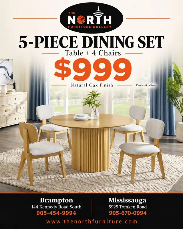 Modern wood dining table set on sale