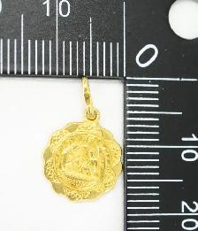 18K RICORDO DEL BATTESIMO MEDALLION (8141) - Photo 6
