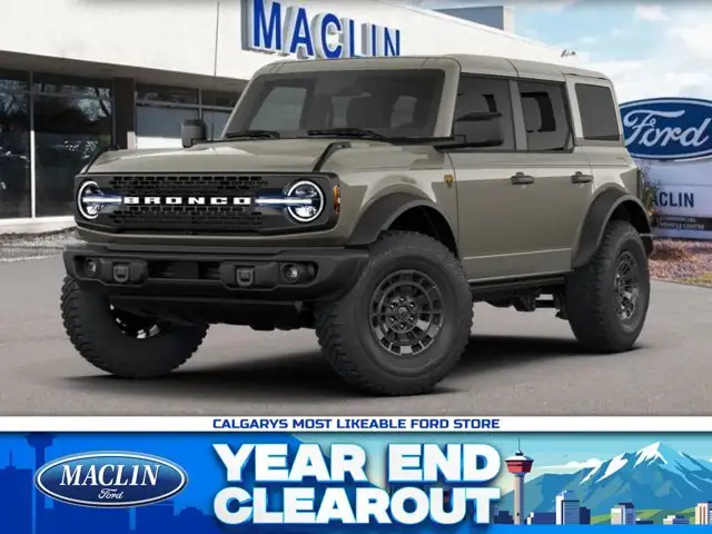 2026 Ford Bronco Badlands | 332A: SASQUATCH PACKAGE | HARD TOP