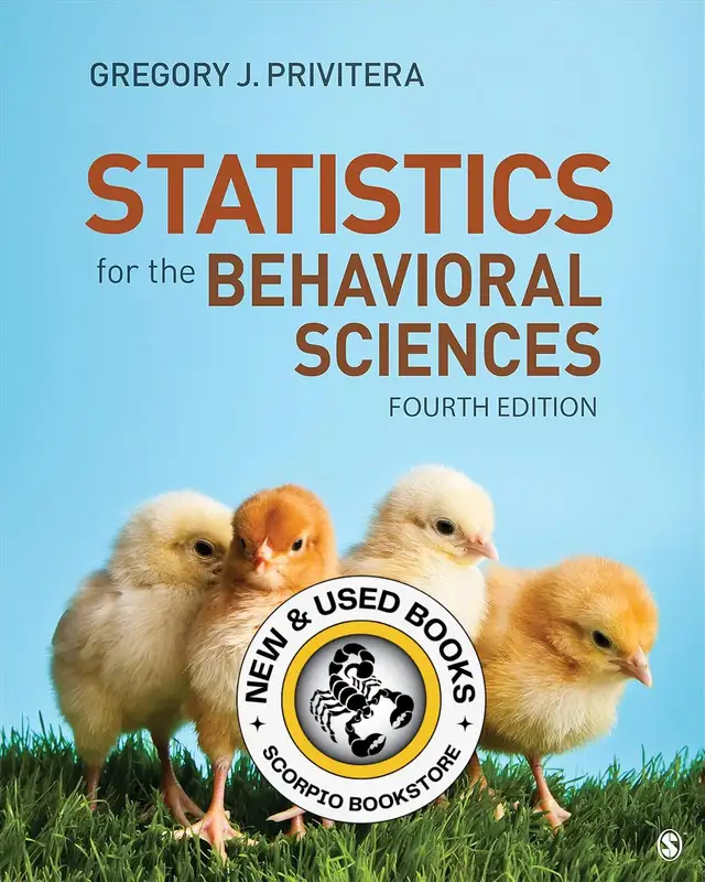 Statistics for the Behavioral Sciences 4th Edition 9781544362816
