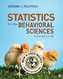 Statistics for the Behavioral Sciences 4th Edition 9781544362816