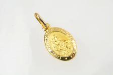 10K SAINT CHRISTOPHER MEDALLION (12930) - Photo 2