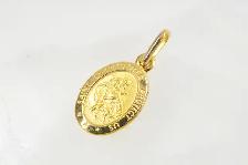 10K SAINT CHRISTOPHER MEDALLION (12930) - Photo 3