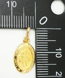 10K SAINT CHRISTOPHER MEDALLION (12930) - Photo 9