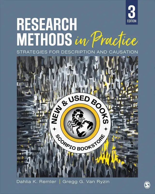 Research Methods in Practice 3rd Edition Remler 9781544318424
