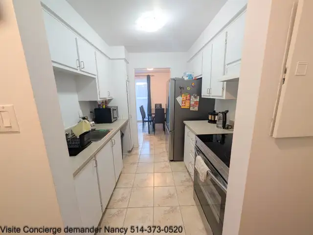 Joli grand appartement 5 et demi à Brossard, boul. Milan, libre