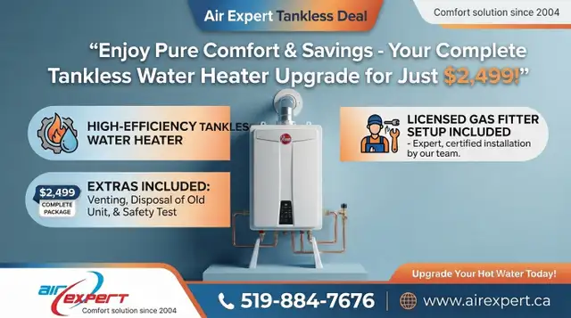 WATER HEATER WATER HEATER TANKLESS WATER HEATER INSTALLED
