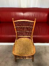 Beautifully Restored, Very Rare, Hand-Crafted Adult Side Chair