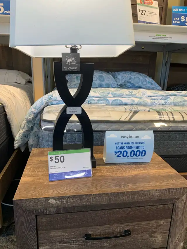 Variety of Ashley Table Lamps