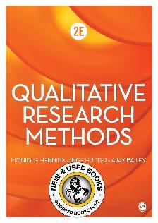 Qualitative Research Methods 2nd Edition Hennink 9781473903913