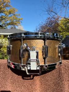TAMA 6.5 BELL BRASS snare drum Ludwig Pearl DW Yamaha MINT - Photo 4