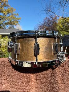 TAMA 6.5 BELL BRASS snare drum Ludwig Pearl DW Yamaha MINT - Photo 5