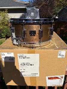 TAMA 6.5 BELL BRASS snare drum Ludwig Pearl DW Yamaha MINT - Photo 10