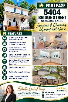 3-BR DETACHED HOME NEAR FALLSVIEW NIAGARA