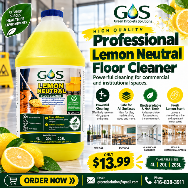 GDS Professional Lemon Neutral Floor Cleaner