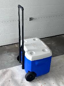 Coleman wheeled cooler