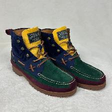 Polo Ralph Lauren Ranger Mid Suede & Corduroy Boots - Like New! - Photo 3