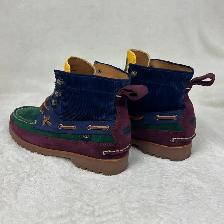 Polo Ralph Lauren Ranger Mid Suede & Corduroy Boots - Like New! - Photo 5
