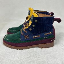 Polo Ralph Lauren Ranger Mid Suede & Corduroy Boots - Like New! - Photo 6
