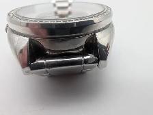 (B6366) Fossil BQ3727 Automatic Skeleton Watch Stainless Stee... - Photo 4